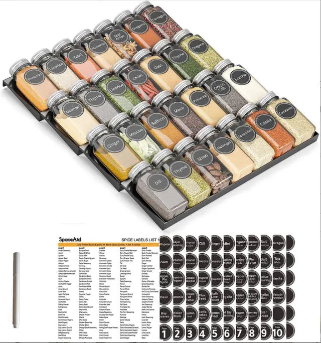 Amazon&prime; S New Stepped Iron Seasoning Rack Drawer Storage American Style Spice Rack Drawer Organizer